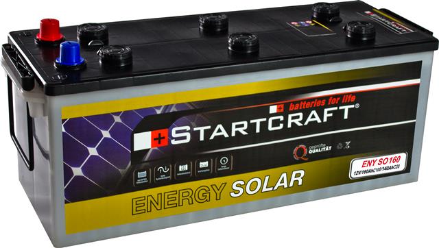 Solarbatterie Startcraft AGM SOLAR SO120 12V 120Ah